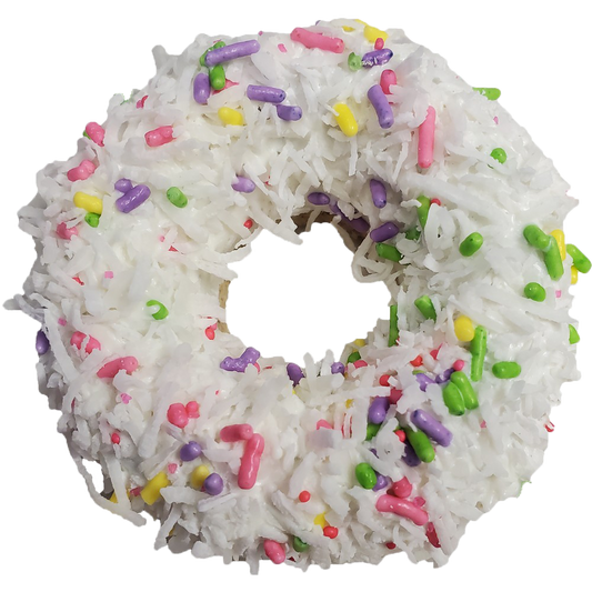 Gourmet Donut, SPRING/SUMMER Coconut Cottontail Dog Treat