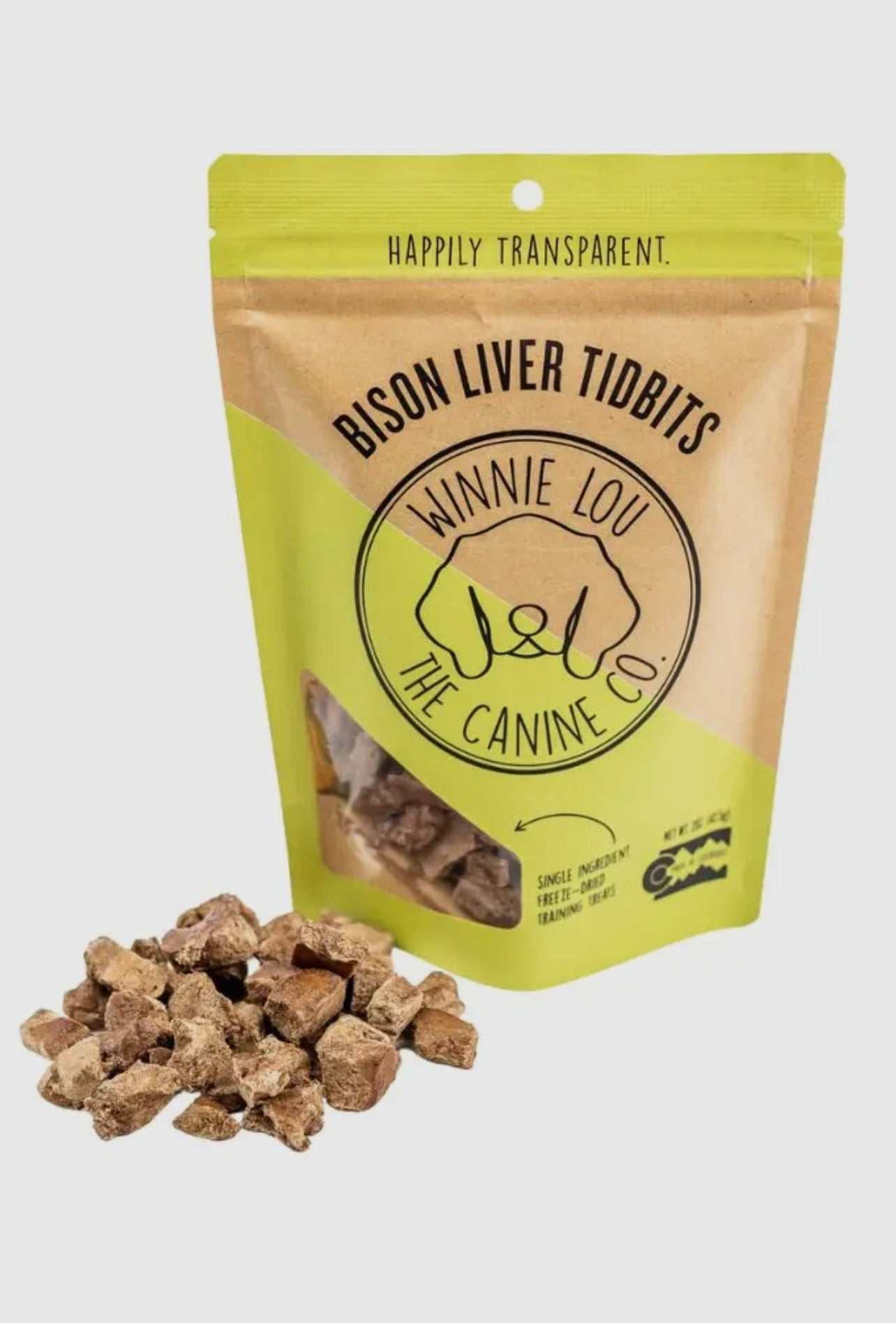 Bison Liver Tidbits 2 ounces