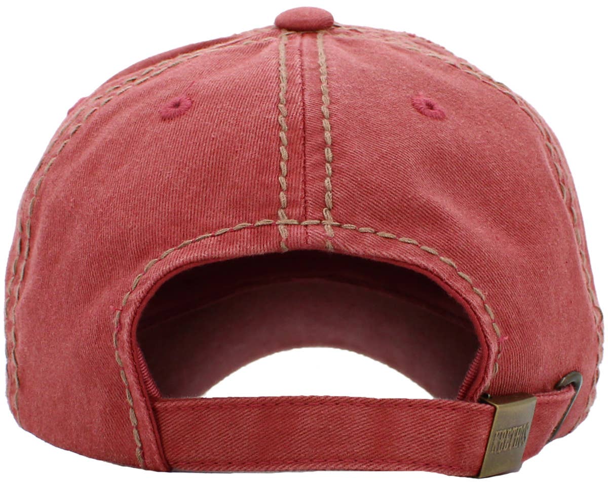 🧢✨Flat Patch Vintage Cap