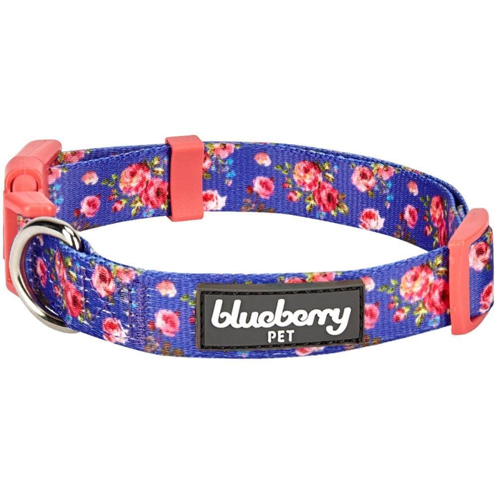 🌹 Best-Selling Floral Dog Collar – Elegant, Durable & Everyday Ready 🐾