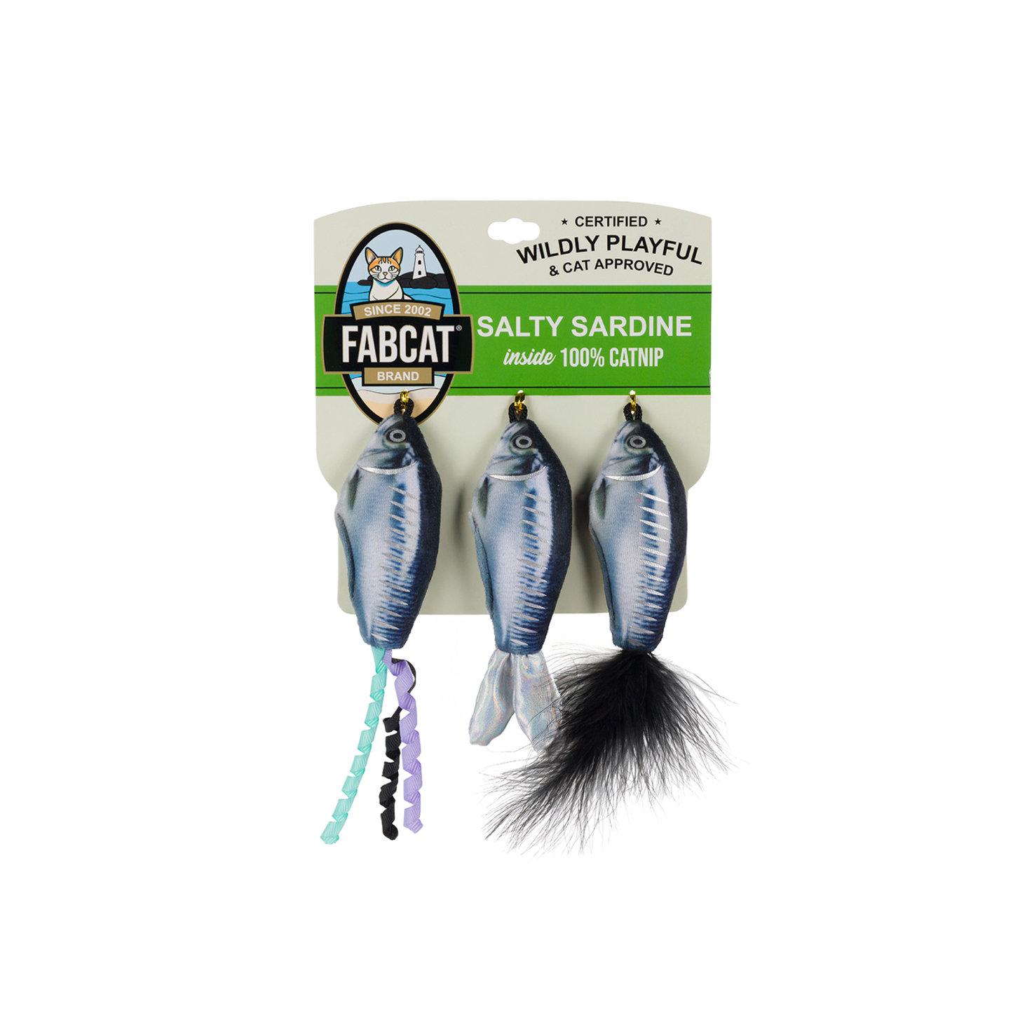 🐟🐾 Salty Sardines Cat Toy