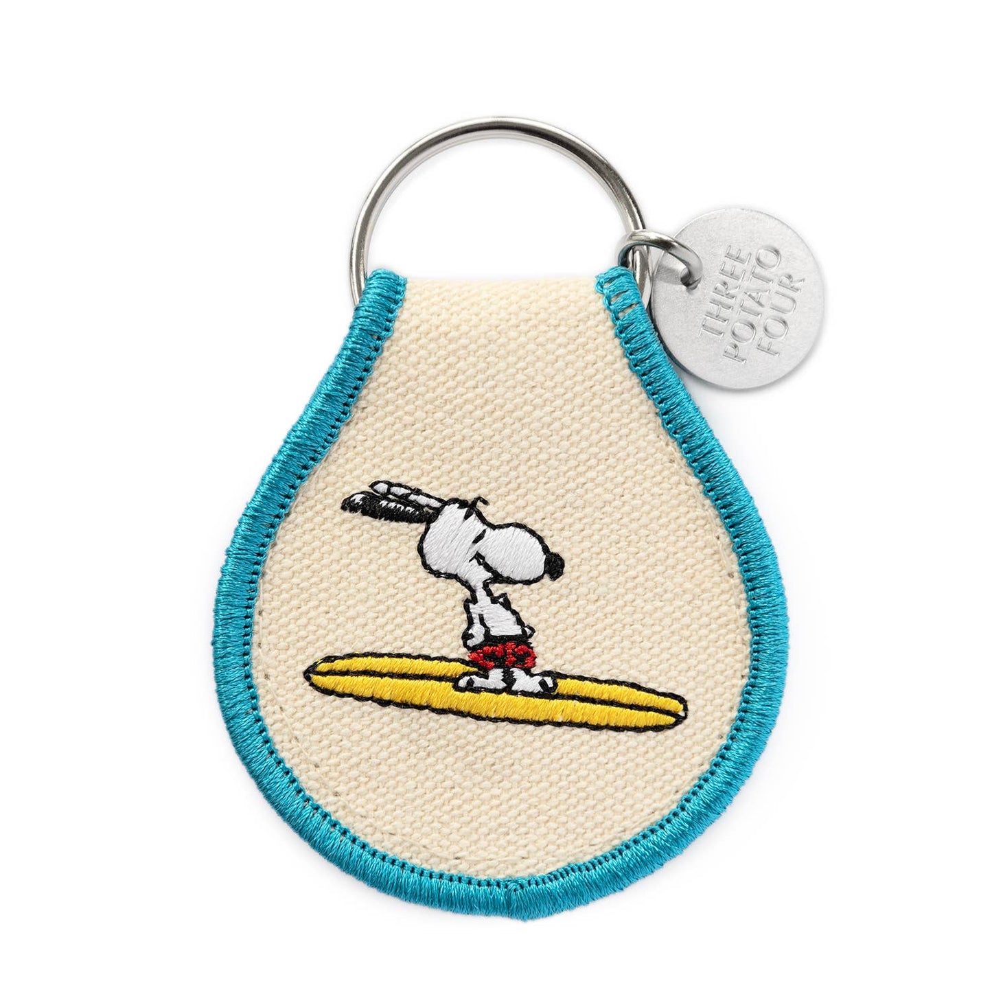 Peanuts® - Snoopy Surf Patch Keychain