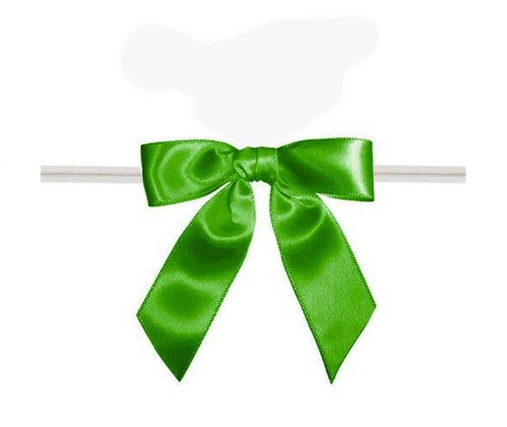 Mini Satin Twist Tie Bows