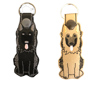 German Shepherd Key Fob