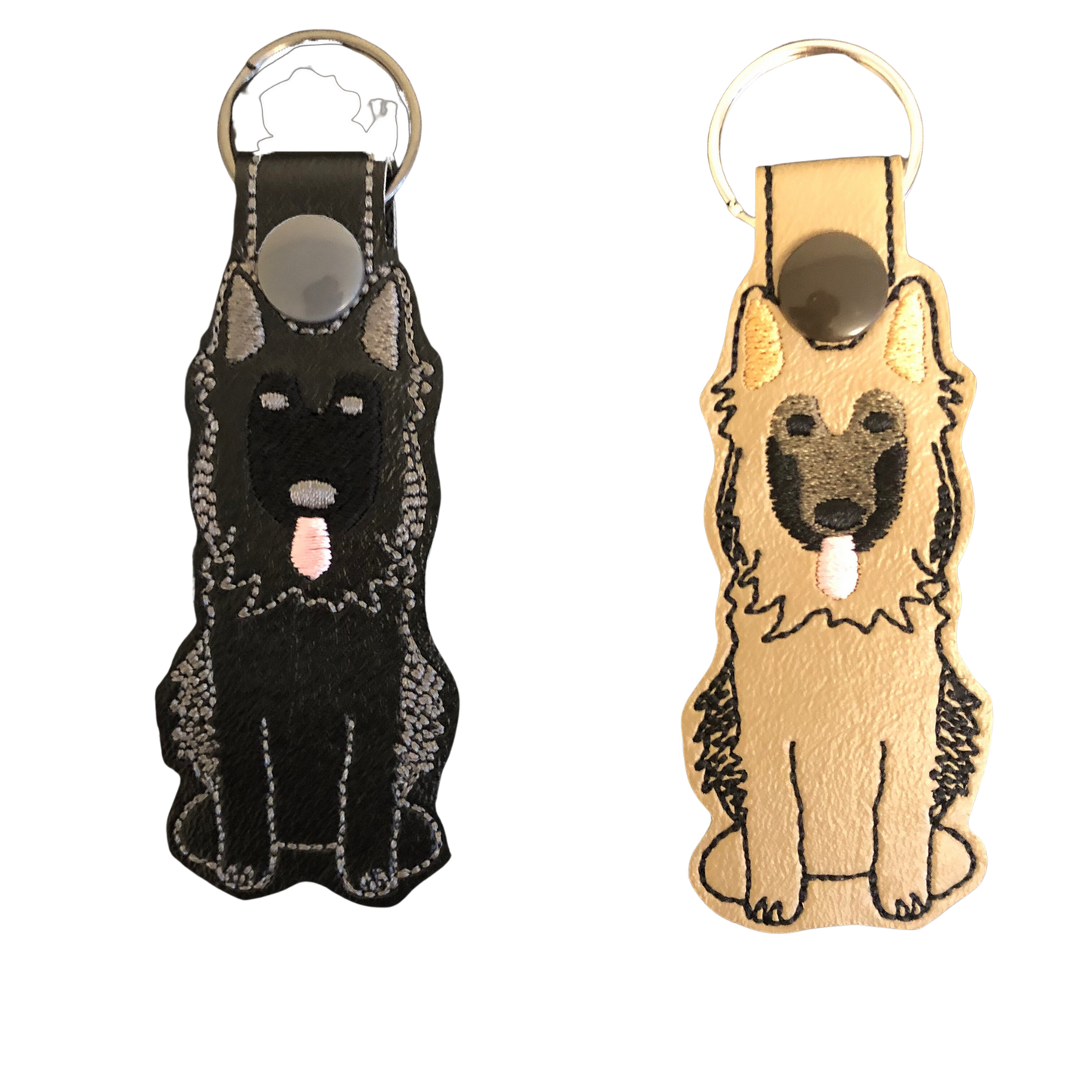 German Shepherd Key Fob