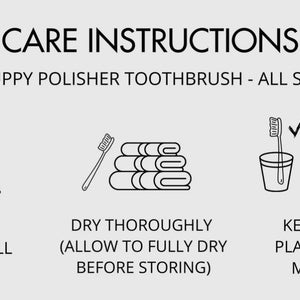 Puppy Polisher Finger Brush (One Size)