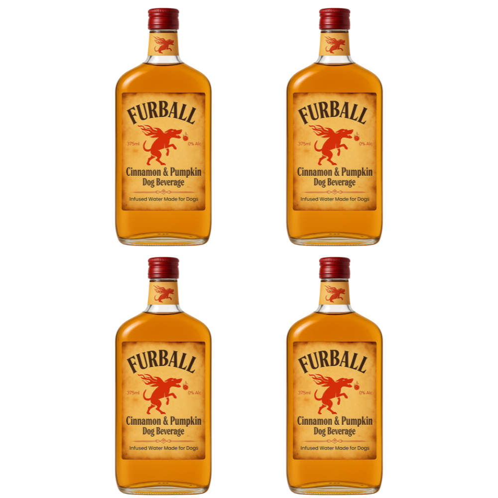 Furball Dog Whiskey Minis 100ml | Pumpkin