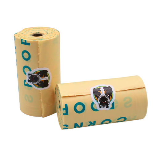 🌎🐶 Compostable Dog Poop Bags - 9 x 13" Bag Rolls