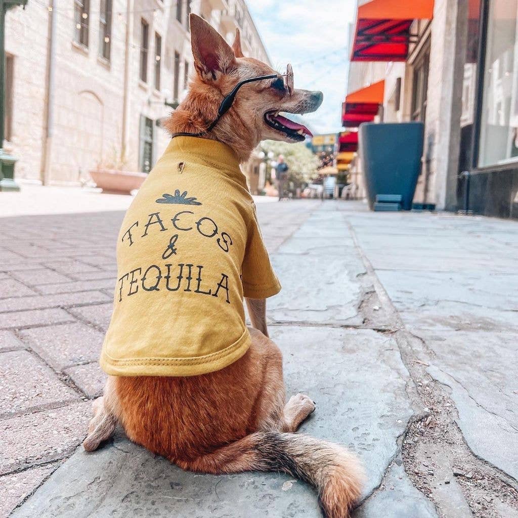 🌮🐶 Tacos & Tequila Tuesday Dog Shirt