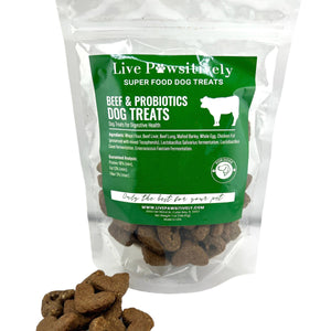Beef & Probiotics  Super Food Dog Treat
