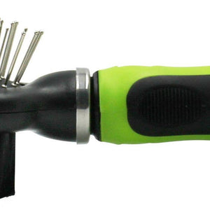 Pet Life ® Flex Series 2-in-1 Dual-Sided Pin & Grooming Pet