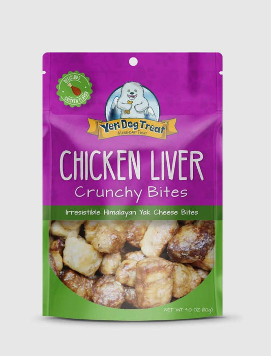 Yeti Chicken Liver Crunchy Bites
Himalayan Yak Cheese Dog Treats