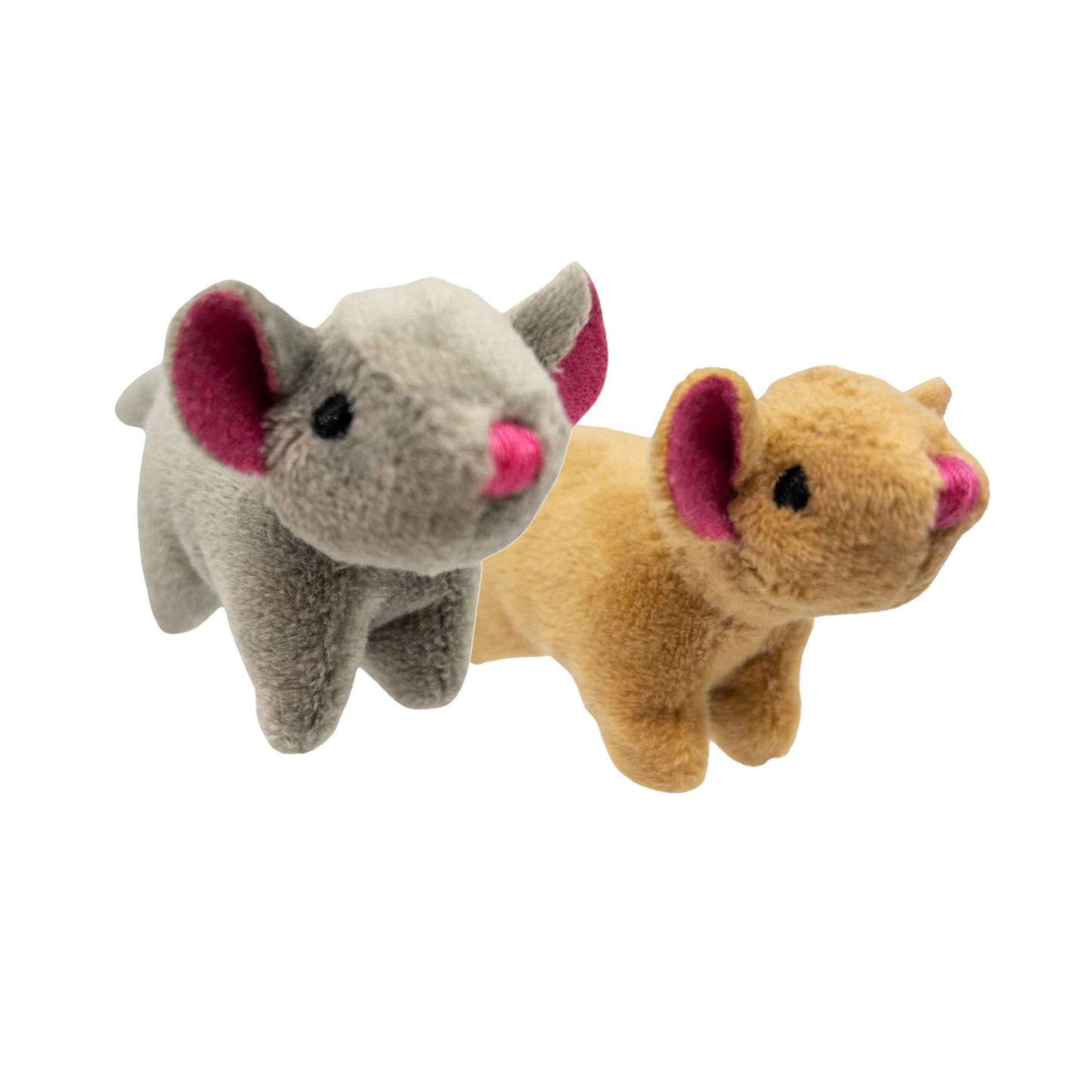 HuggleKats® Wee Squooshie™ Mice Cat Toys (2pk)