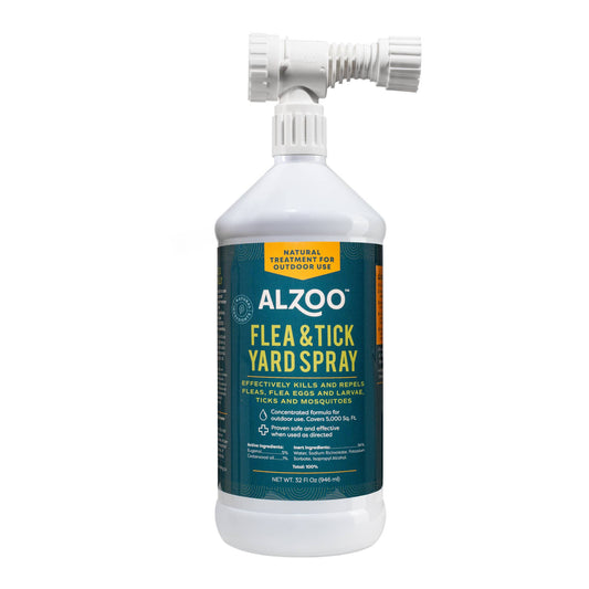 🌿🦟ALZOO Plant-Based Flea & Tick Yard Spray 32oz