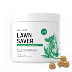 🌱🐾 Chew + Heal Grass Saver Chews for Dogs