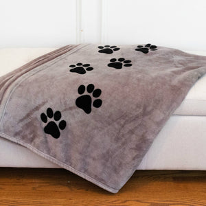 Pawprints Left By You Sympathy Pet Loss Hugs Blanket