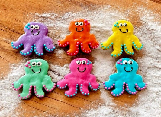 Octopus summer dog treats
