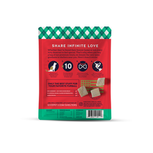 GivePet Santa Claws Freeze Dried Christmas Cat Treats