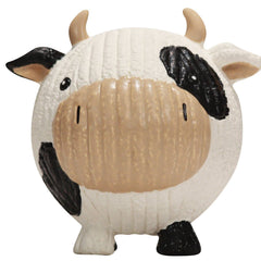 🐮💛 Dottie Cow Ruff-Tex® Ball Dog Toy
