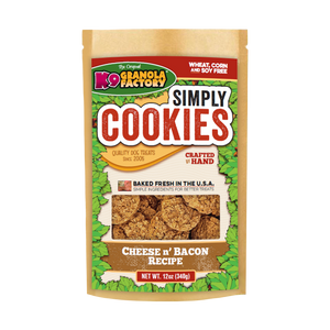 🧀🥓 Simply Cookies – Cheese & Bacon Dog Treats