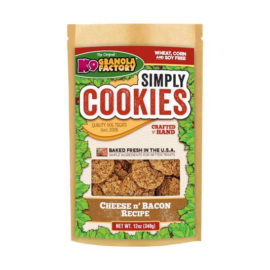 🧀🥓 Simply Cookies – Cheese & Bacon Dog Treats