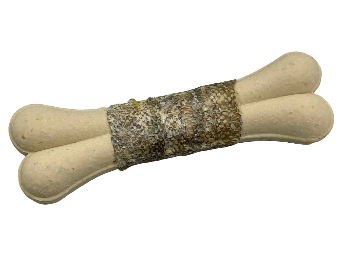 🥥🥭🐟 Woof Island™ Coconut Bones with Real Mango & Fish Skin – Rawhide-Free Natural Dog Chews