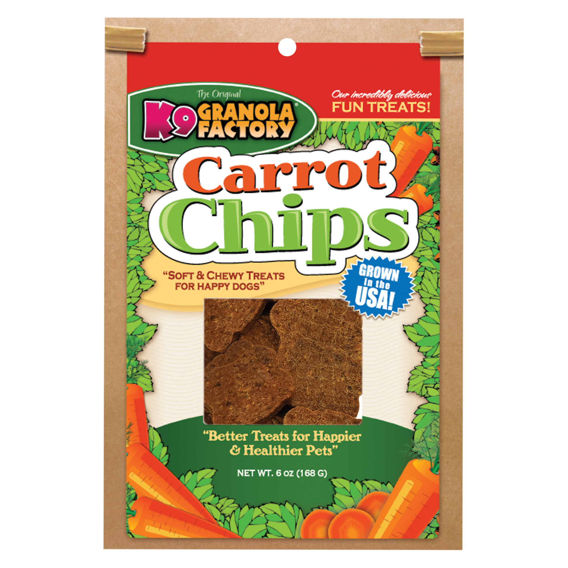 🥕✨ Carrot Chips for Dogs