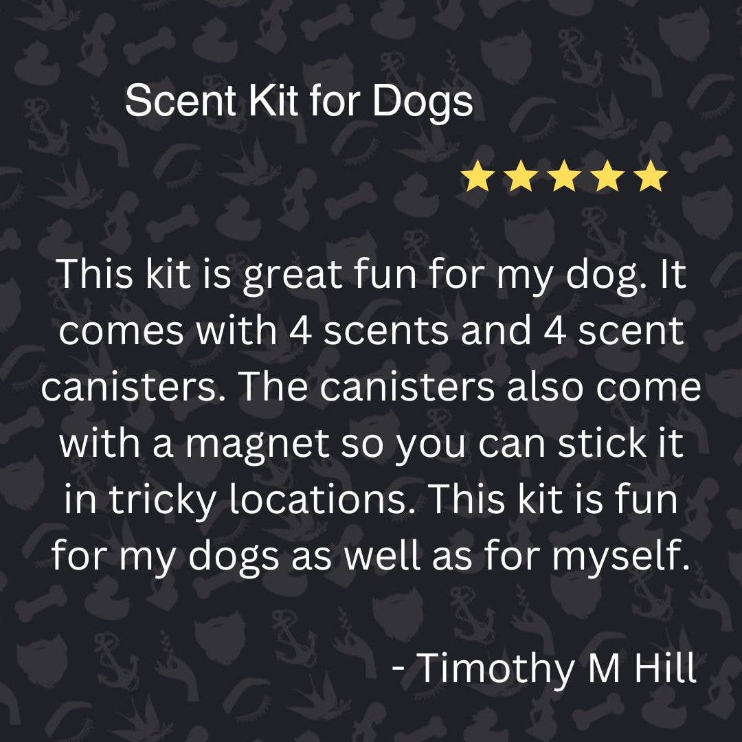 🐶👃 Pup Oils Beginner Scent Work Starter Kit – Portable Nose Work Training Set