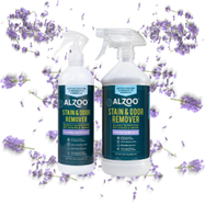 🐶🌿 ALZOO Enzymatic-Based Stain & Odor Remover Lavender, 16oz