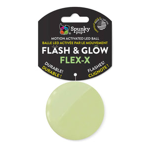 ✨ Spunky Pup Flash & Glow Flex‑X – Motion‑Activated LED Fetch Ball