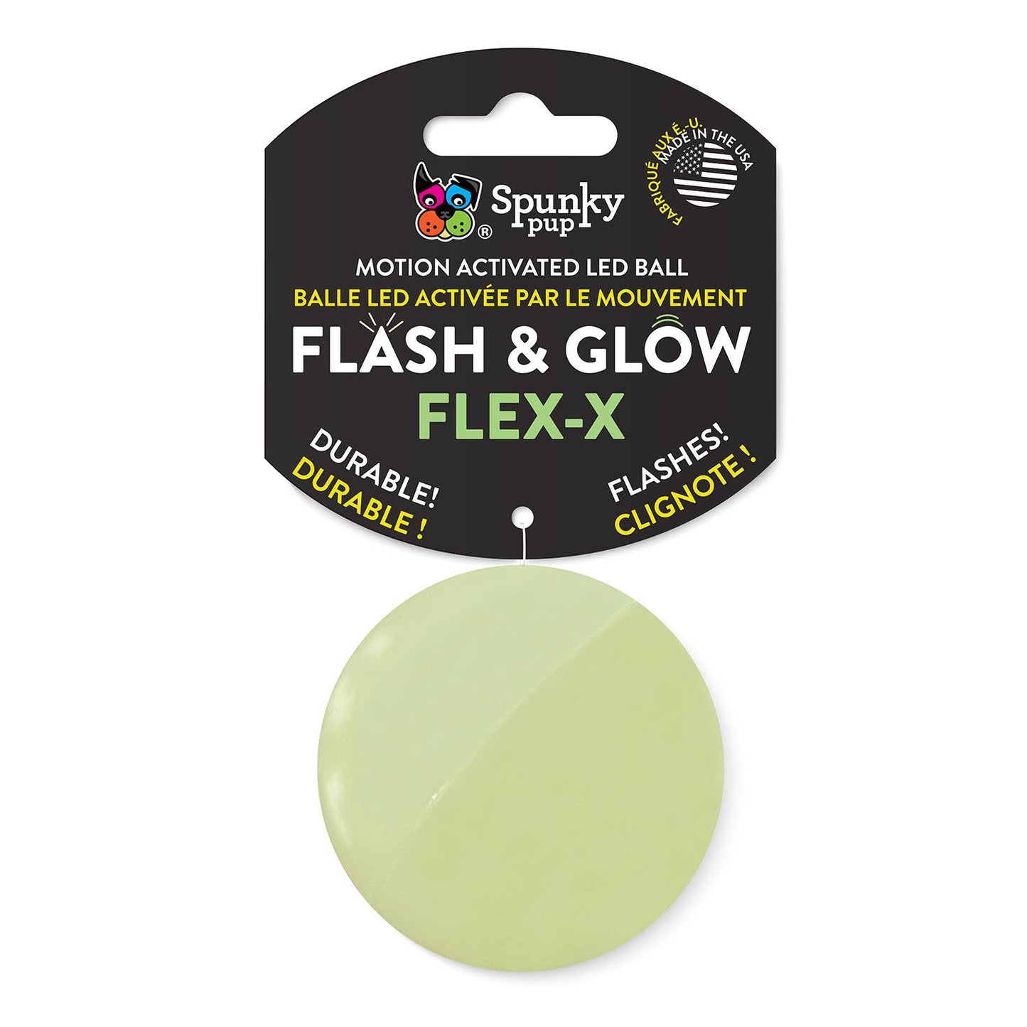 ✨ Flash & Glow Flex‑X – Motion‑Activated LED Fetch Ball