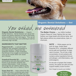 Plaque & Tartar Fighting Gel