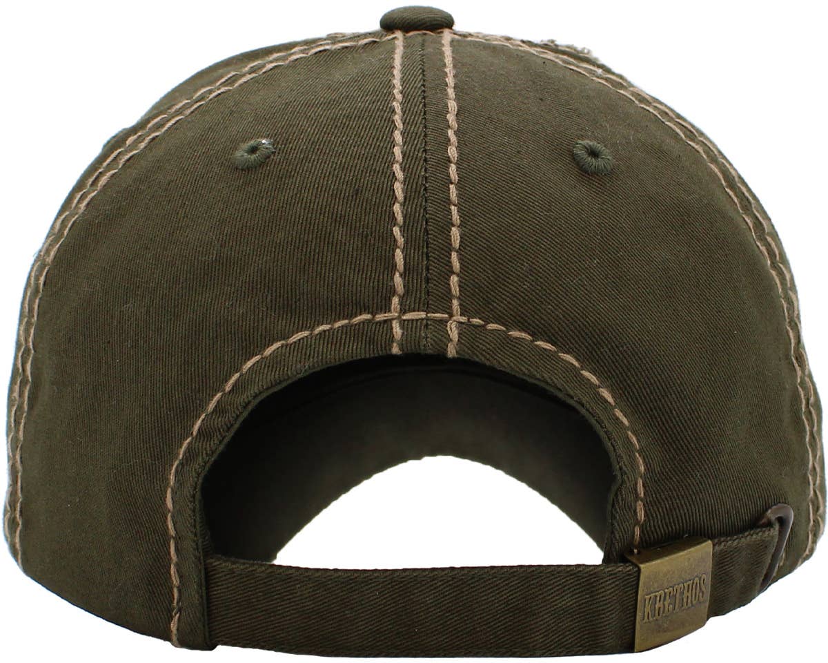 🧢✨Flat Patch Vintage Cap