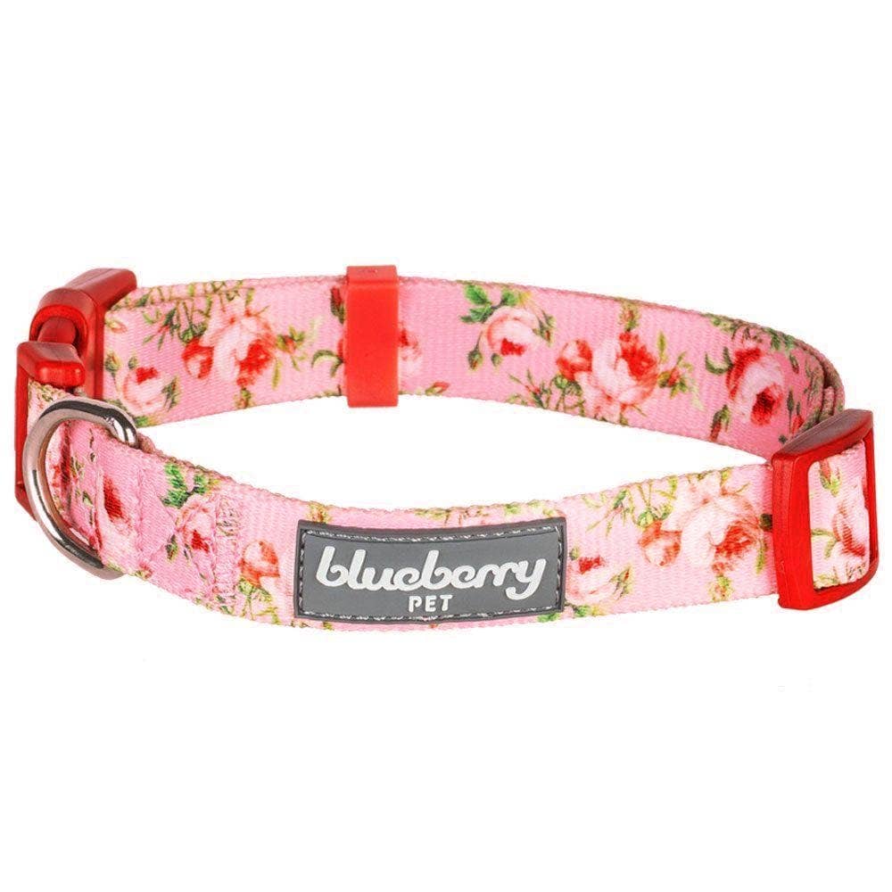 🌹 Best-Selling Floral Dog Collar – Elegant, Durable & Everyday Ready 🐾