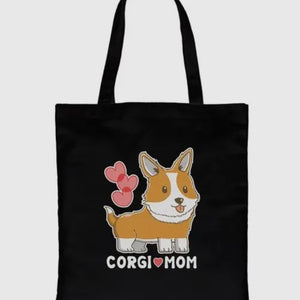 Corgi Mom Canvas Bag