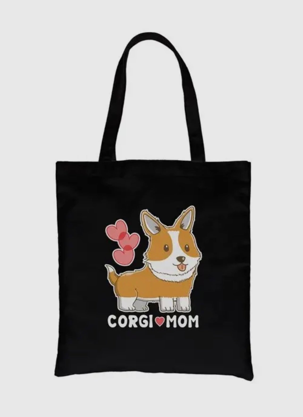 Corgi Mom Canvas Bag