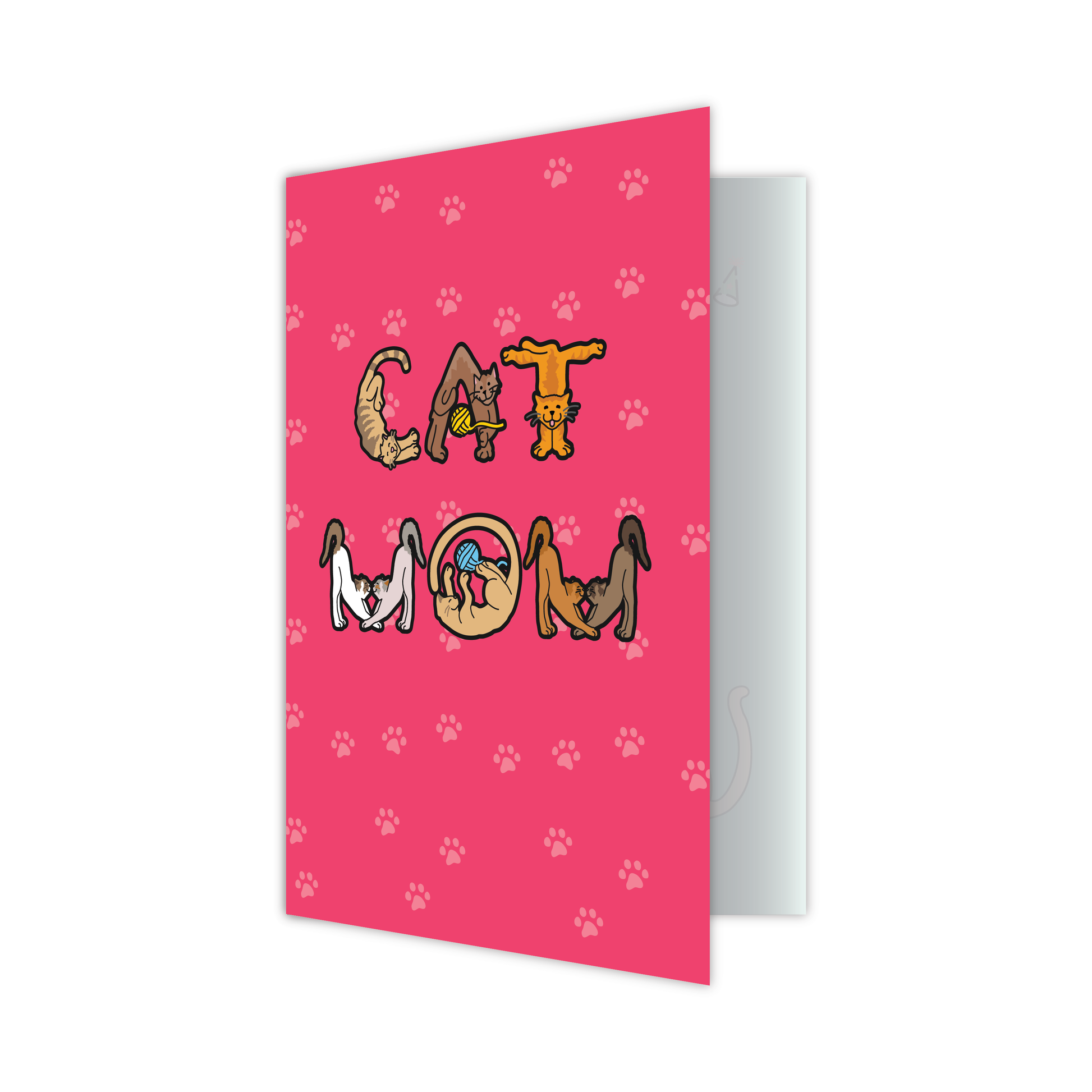Cat Mom Birthday Card