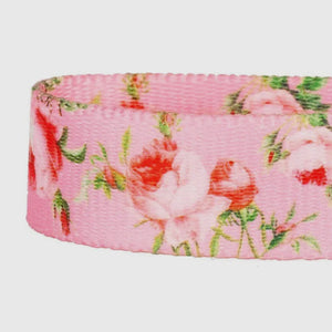 Spring Floral Pattern Light-Weighted Adjustable Dog Collar