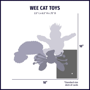 HuggleKats® Heart Throbs with Catnip Plush Cat Toys