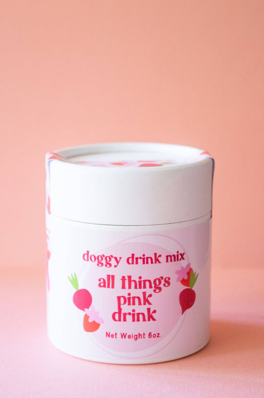 All Things Pink Drink - Drink Mix for Dogs