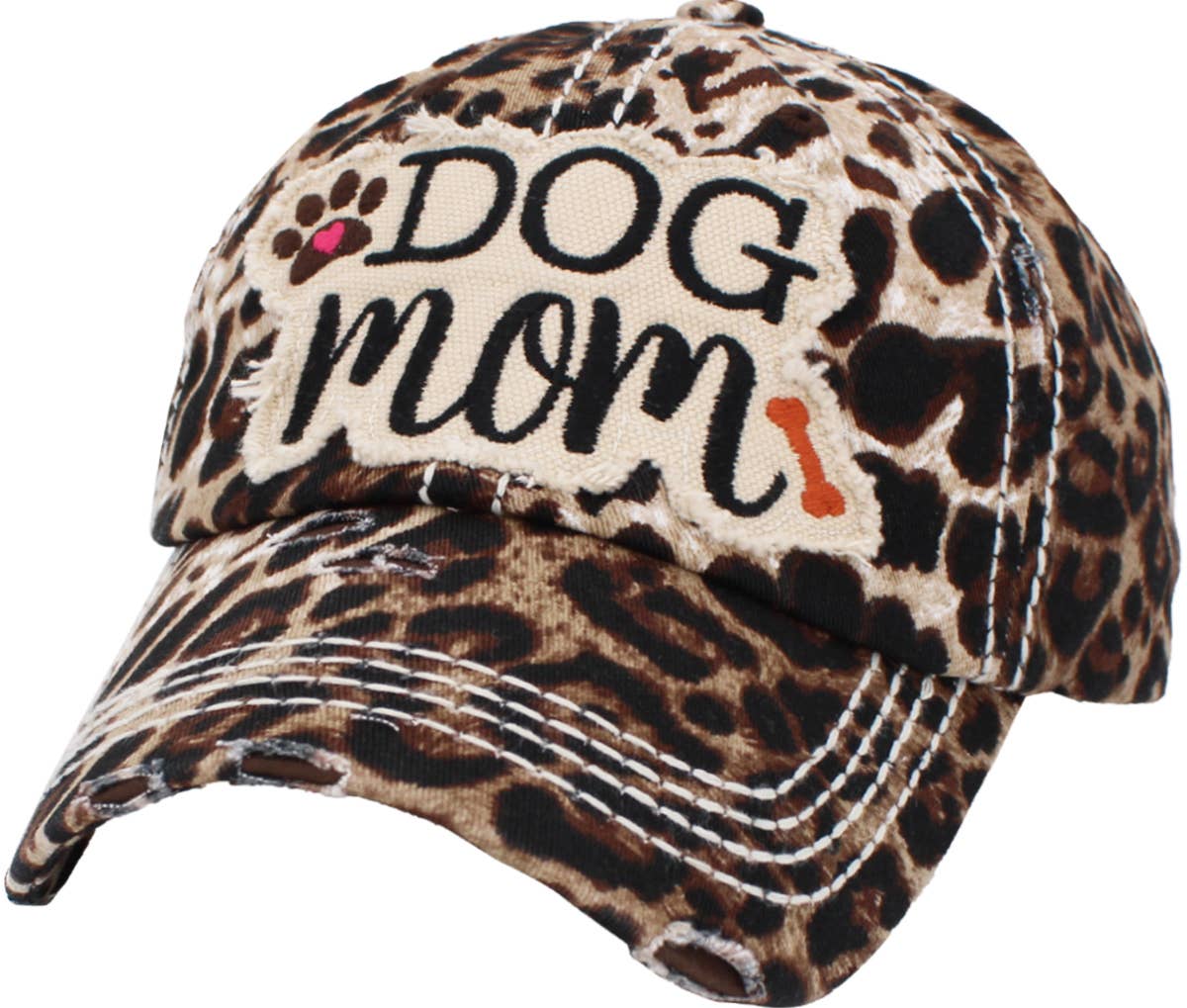 🐕💕🧢DOG MOM WASHED VINTAGE BALLCAP