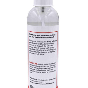 Dry & Waterless Shampoo - Green Apple Scent - 8 oz