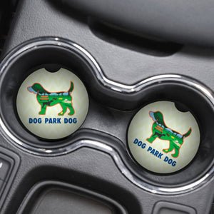 Dog Park Dog Car Coaster