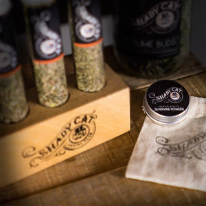 Small Organic Silver vine Powder Tin