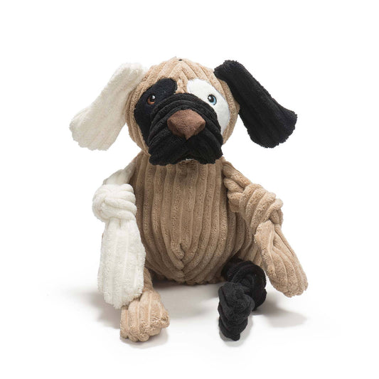 🐕✨ Patches HuggleMutt™ Knottie® Plush Dog Toy, Large