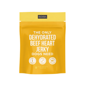 The Only Dehydrated Beef Heart Jerky Dogs Need