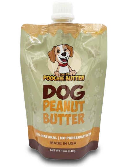 12oz Dog Peanut Butter Squeeze Pack