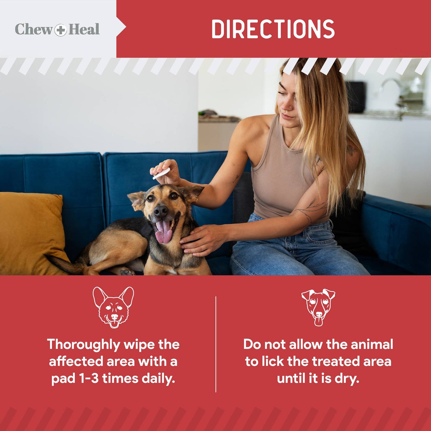 🧼🐾 Medicated Antimicrobial & Antifungal Pet Wipes – Daily Skin Support for Dogs & Cats