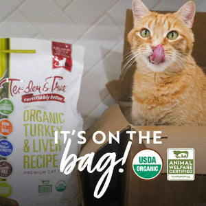 Organic Turkey & Liver Cat Food