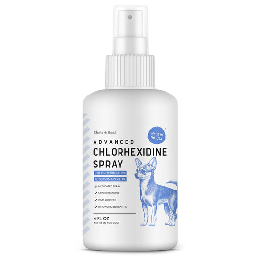 🐶🩹Chew + Heal Advanced Chlorhexidine Medicated Wound Care Spray for Dogs